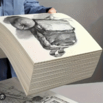 papertree off white drawing sketch paper cardtige paper 50 sheets