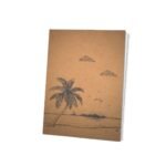 papertree vintage a5 notebook sketchbook drawing sketchpad (river&tree)