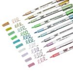 sta pen metallic painting pen set of 10 pcs art fine tip colored pen supplies painting marker for artists watercolor sketching coloring