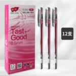 test good gel pen 12 pcs pack 0.5 mm green
