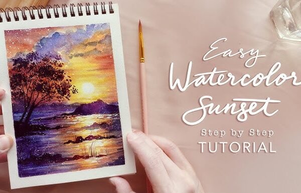 Water color pad A5 size , 20 sheets spiral Binding