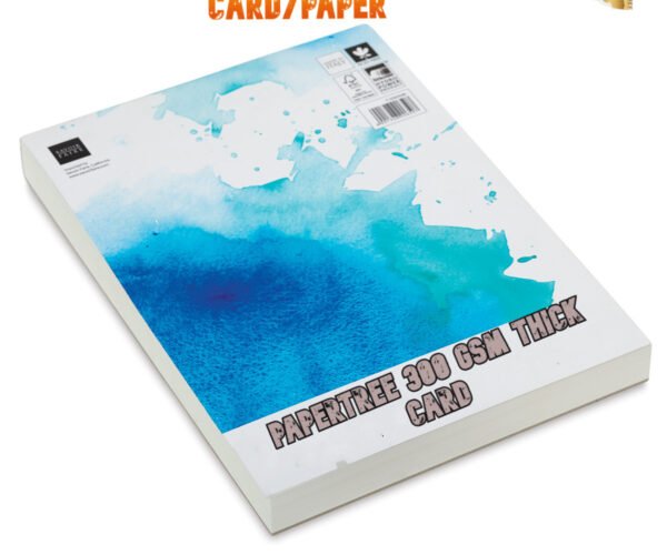 watercolor art card pack of 8 pcs