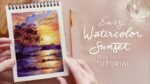 watercolor pad handmade paper book, perfect for watercolor, acrylic,oil pastel,gouache paint ,a4 size 20sheets