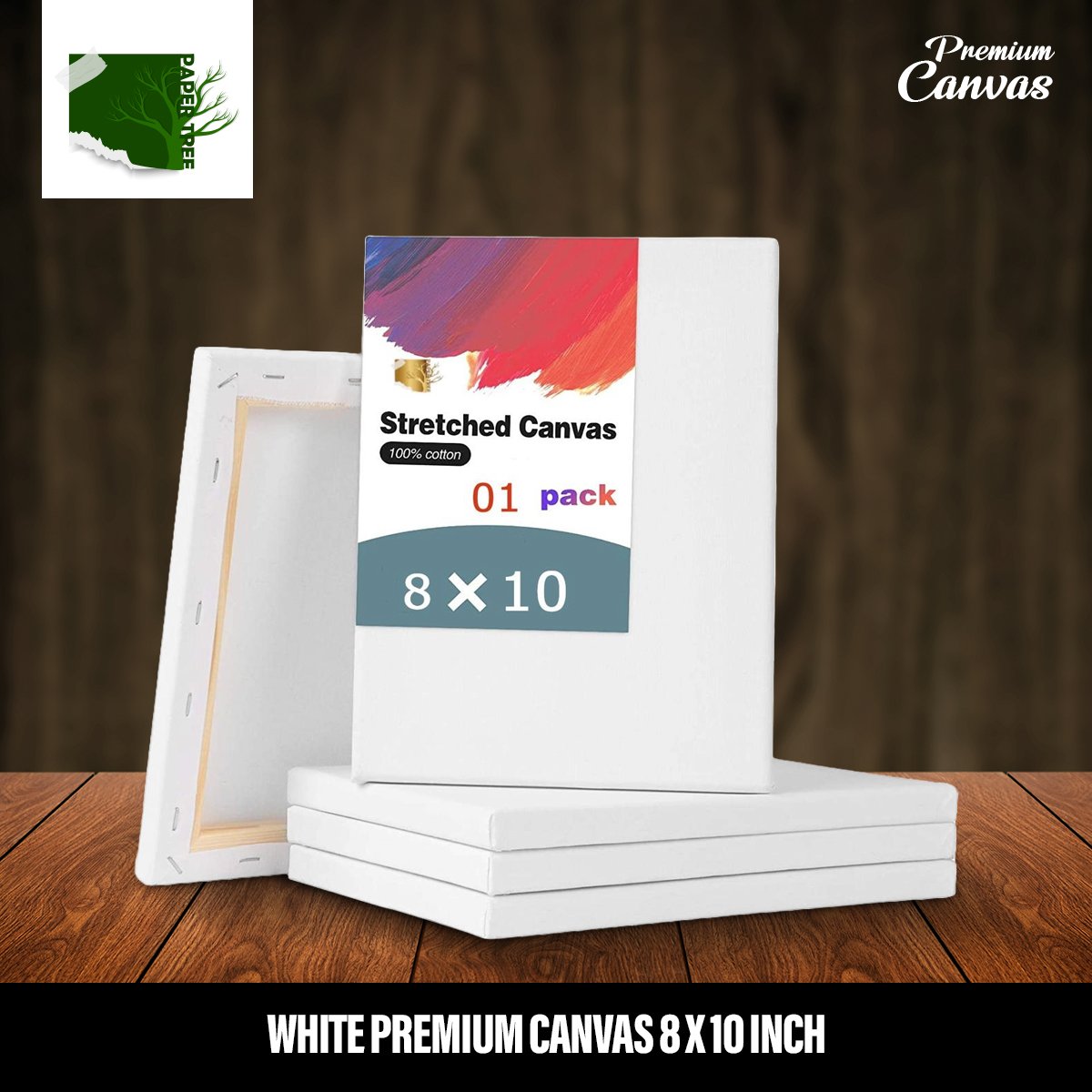 white premium canvas 8 x 10 inch white premium canvas 8 x 10 inch