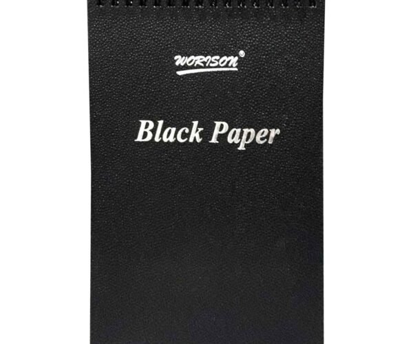 worison black paper pad a4 size ● good for quick sketching and drawing with pencils, pastels, and charcoal.