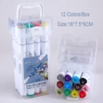instant dry dual tip alco art markers 12 color