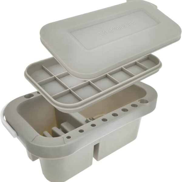 3 in 1 Artist Paint Brush Washer Cleaner,Paint Brush Washer Pot,Paint Brush Washer Basin,Portable Art Pen Wash Barrel Tub with Lid Palette,for Oil Acrylic Watercolor Painting (Multicolor)3 in 1 Artist Paint Brush Washer Cleaner,Paint Brush Washer Pot,Paint Brush Washer Basin,Portable Art Pen Wash Barrel Tub with Lid Palette,for Oil Acrylic Watercolor Painting (Multicolor)