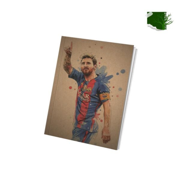 papertree vintage note book drawing sketch pad lionel messi [thanks my supporter]