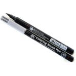 sakura koi coloring brush pen dark cool gray