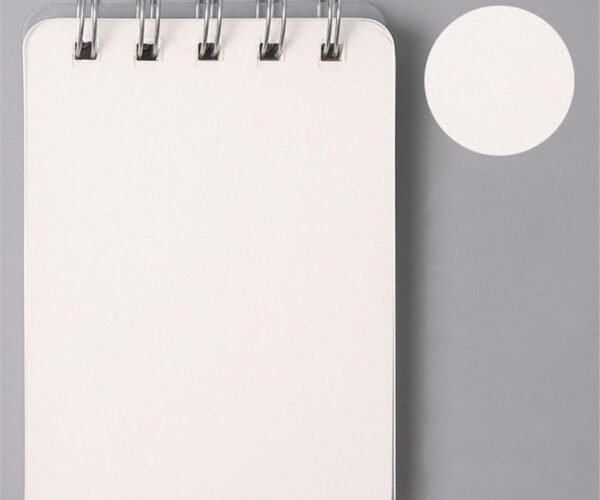 80 page spiral mini memo pad book coil notebook blank paper journal diary sketchbook for school supplies stationery