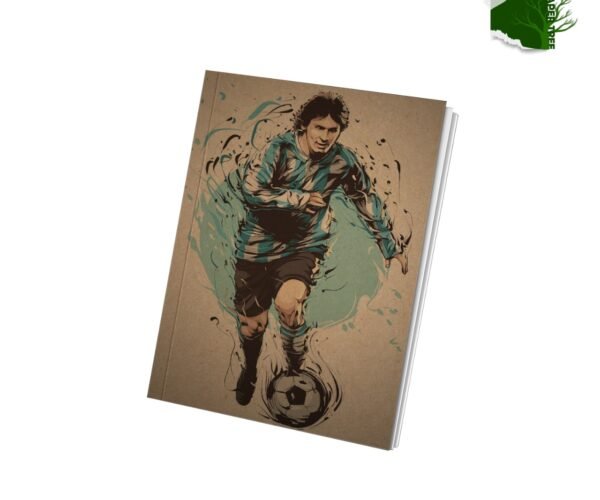 papertree vintage note book drawing sketchpad run messi
