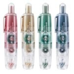 adhesive roller glue roller set double sided adhesive tape correction tape set ideal for scrapbooking card making and more convenient and easy to use correction tape pen with r light blue