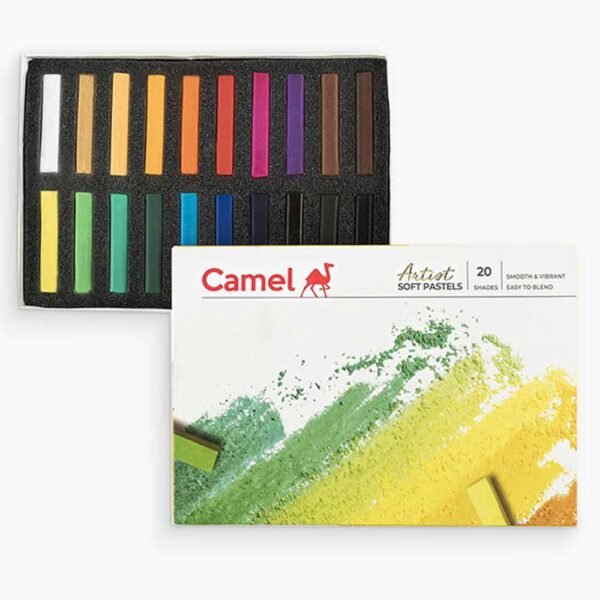 camel artist soft pastel color 20 shade