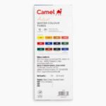 camel artist watercolour paint set 20ml 12 shades