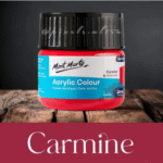mont marte premium acrylic color 100ml carmine