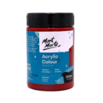 mont marte premium acrylic colour paint 300ml crimson
