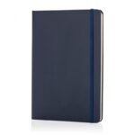 daily journal sketch book black notebook with elastic band neavy blue