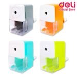 deli 0616 rotary pencil sharpener(assorted) light green