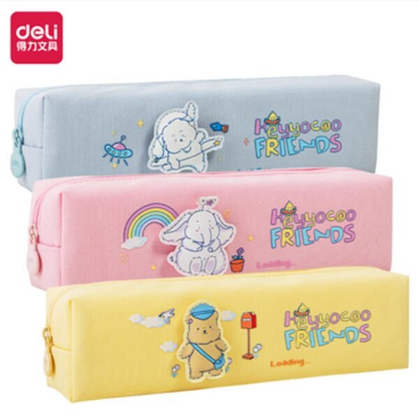 deli 67038 papa paradise square bag multipurpose pencil case (mixed)