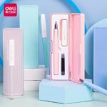 deli a932 fountain pen for painting calligraphy and writing blue