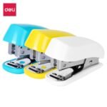 deli e0235 stapler 15 sheets white