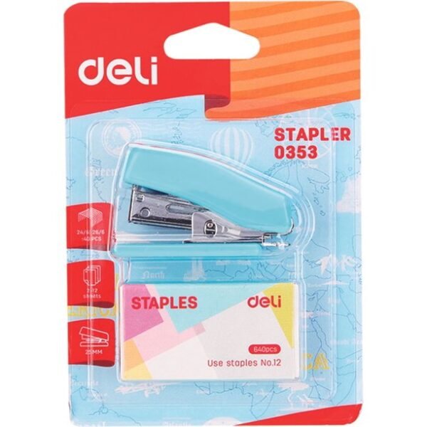 deli e0353 stapler 12# (assorted)
