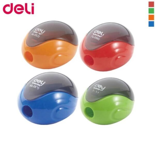 deli e0525 pencil sharpner 4 pcs