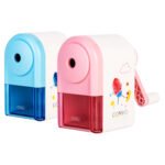 deli e0641s rotary pencil sharpener pink