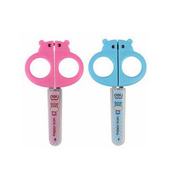 deli e6032 scissors(assorted) blue