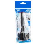 deli e6791 desk pen with stand black