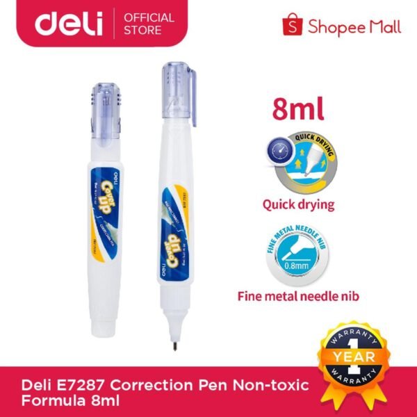 deli e7287 correction pen