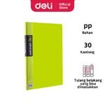 deli eb01402 display book clear holder rio fc 60pocket (any color)
