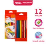 deli ec00300 colored pencil 12 pcs
