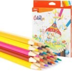 deli ec130 24 color pencil set 24 colors