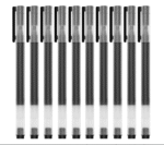 deli eg16 bk gel pen black 12 pcs