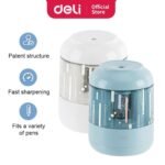 deli eh508 bl electric pencil sharpener blue