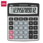 deli em889 desktop calculator (silver)