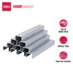 deli et70110 tacker staples 53/8 1000 pcs per box