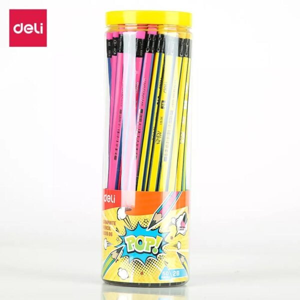 deli eu52606 graphite pencil 2b 50 pcs