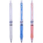 deli s326 transparent body mechanical pencil 0.7mm white