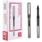 deli s657 black roller pen 12 pcs 0.5mm