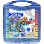 doms oil pastels 50 color box for artists & student