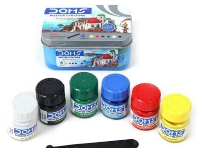 doms poster color 6 shade with metal box