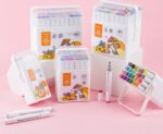 guangbo dual tip art markers 12 colors set
