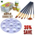 favycrl acrylic colors combo set