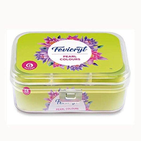 fevicryl pearl kit acrylic color 10 ml 6 shades