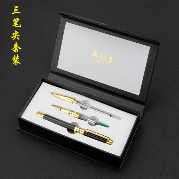 founten pen and gel pen with gift box