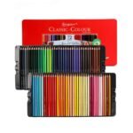 giorgione premium color pencil 72 color metal iron box