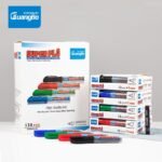 guangbo superflow white board marker 12 pcs + 1 pcs free green