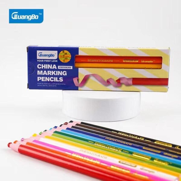 gunagbo china marking pencil 12 pcs